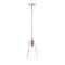 Z-Lite Wentworth 1 Light Pendant, Polished Nickel & Clear 2300P8-PN - alternate 7